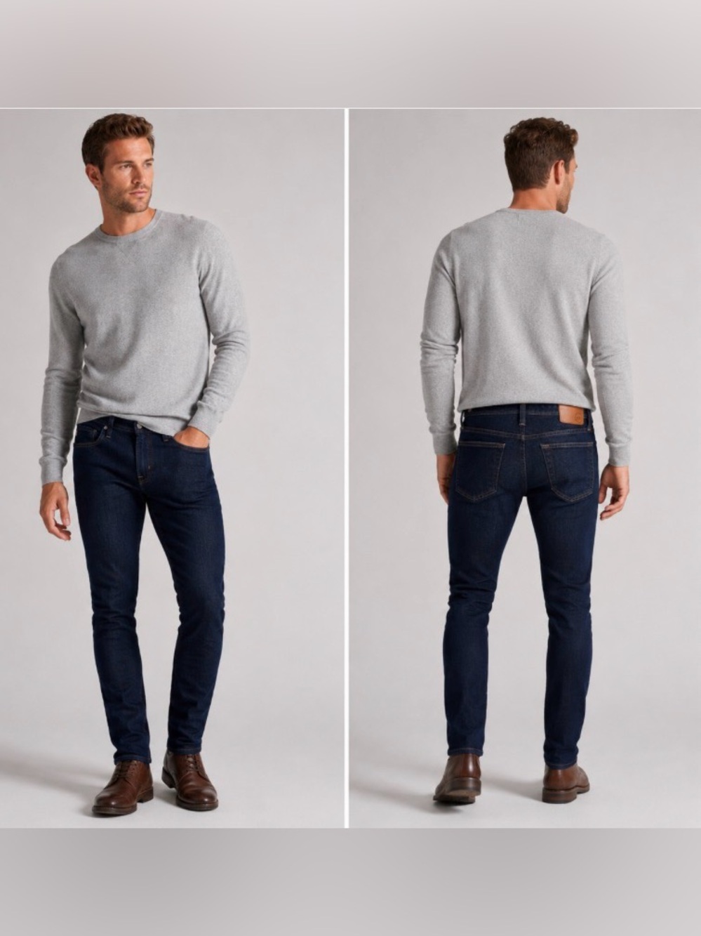Ag Adriano Goldschmied Men’s Stockton Skinny Jeans - Dark Indigo Size 30 X 32